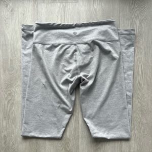 Lululemon gray leggings. Size 8.